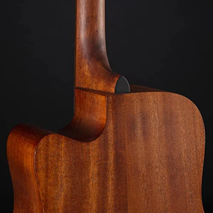 Ibanez PF12MHCE-OPN, Westerngitarre im Dreadnought-Style mit Mahagoni Decke, Lorbeer Griffbrett und Ibanez Under Saddle Tonabnehmer, Natur Mahagoni offen porig – Bild 9