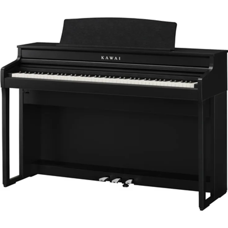 Kawai CA-401 B, Digitalpiano mit 88 gewichteten Tasten, 19 Sounds, Bluetooth Audio/MIDI, Schwarz