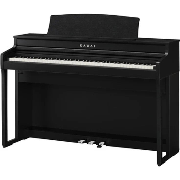 Kawai CA-401 B, Digitalpiano mit 88 gewichteten Tasten, 19 Sounds, Bluetooth Audio/MIDI, Schwarz