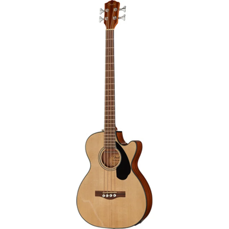 Fender CB-60SCE A-Bass, Akustikbass mit massiver Fichten-Decke, Mahagoni-Korpus, Fishman Preamp, Naturfinish – Bild 1