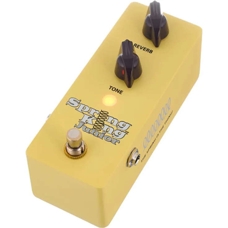 Danelectro SKJ-1 Spring King Junior, Analog Spring Reverb Effektpedal mit echtem Federhalltank und True Bypass