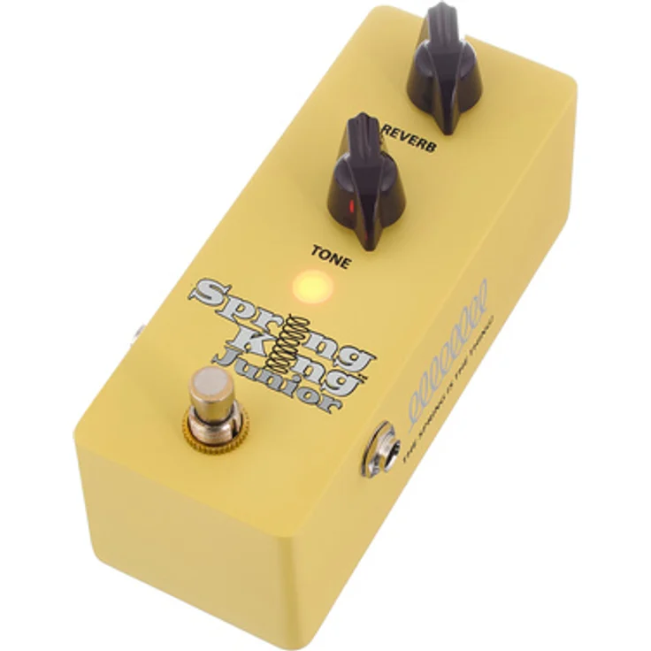 Danelectro SKJ-1 Spring King Junior, Analog Spring Reverb Effektpedal mit echtem Federhalltank und True Bypass