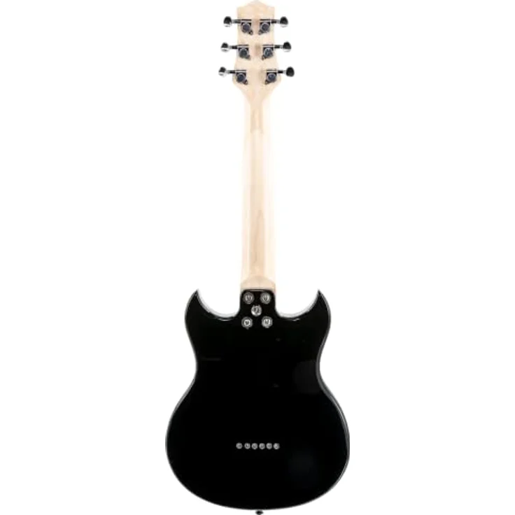 VOX SDC-1 Mini E-Gitarre, kompakte E-Gitarre in Schwarz mit Mini-Humbucker und Tragetasche – Bild 2