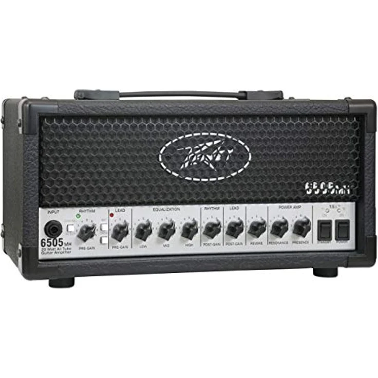 Peavey 6505 MH, Röhren-Mini-Topteil für E-Gitarre, 20 Watt RMS, 2 Kanäle, Schwarz – Bild 1