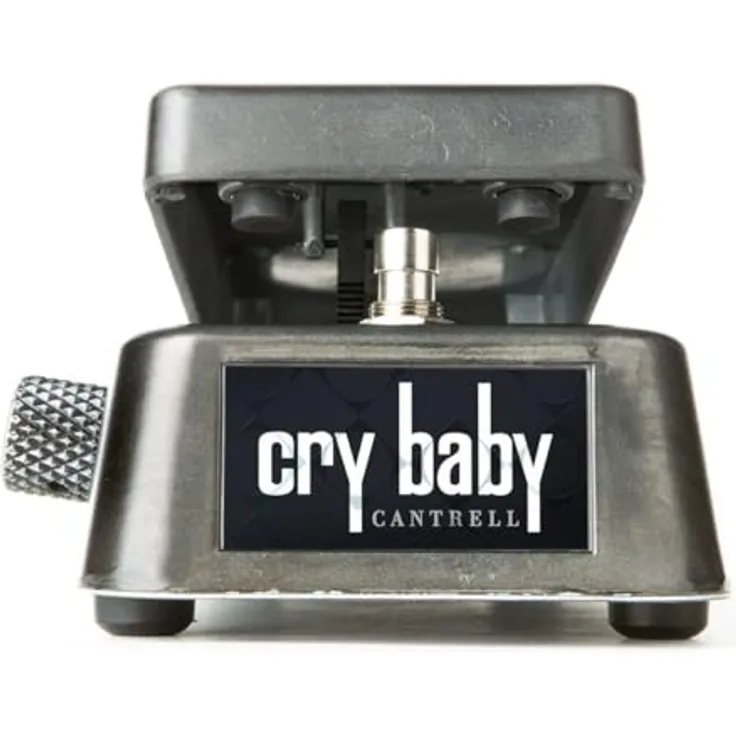 Jim Dunlop JC95B Cry Baby Jerry Cantrell Wah Distress, Analog WahWah-Pedal in grau
