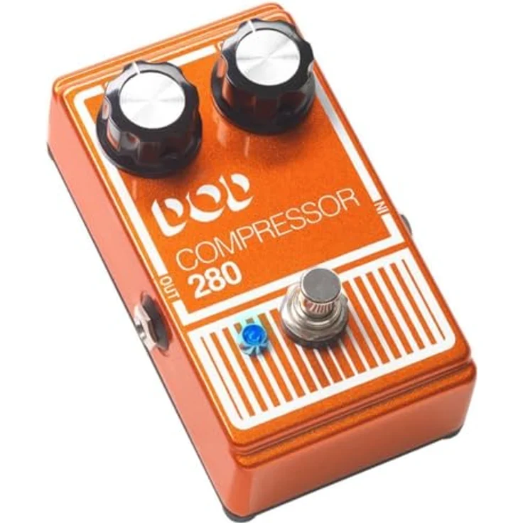 Digitech DOD Compressor 280, Analog Compressor Pedal mit True Bypass, leichtes Aluminium Gehäuse – Bild 2