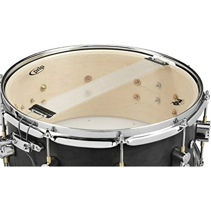 DW PDP 14"x6,5" Black Wax Snare, 10-lagiger Ahornkessel mit mattschwarzer Oberfläche, DW MAG Abhebung, True Pitch Spannschrauben – Bild 5