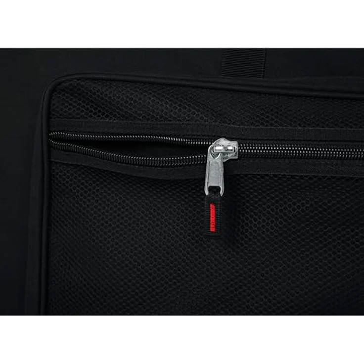 Gator GKB-61 Slim, Keyboardtasche aus robustem Nylon für 61 Tasten Keyboards, schwarz – Bild 10