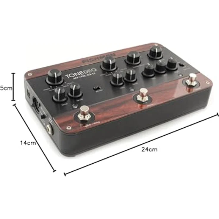 Fishman Tone AFX DEQ, Akustik Gitarren Preamp mit 4-Band EQ, Effekten und DI-Ausgang – Bild 6