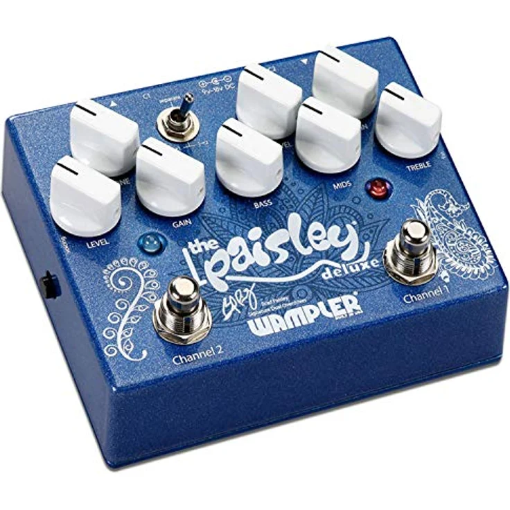 Wampler Paisley Deluxe Overdrive, Effektpedal mit dualem Overdrive, True Bypass, umschaltbare Reihenfolge, made in USA – Bild 5