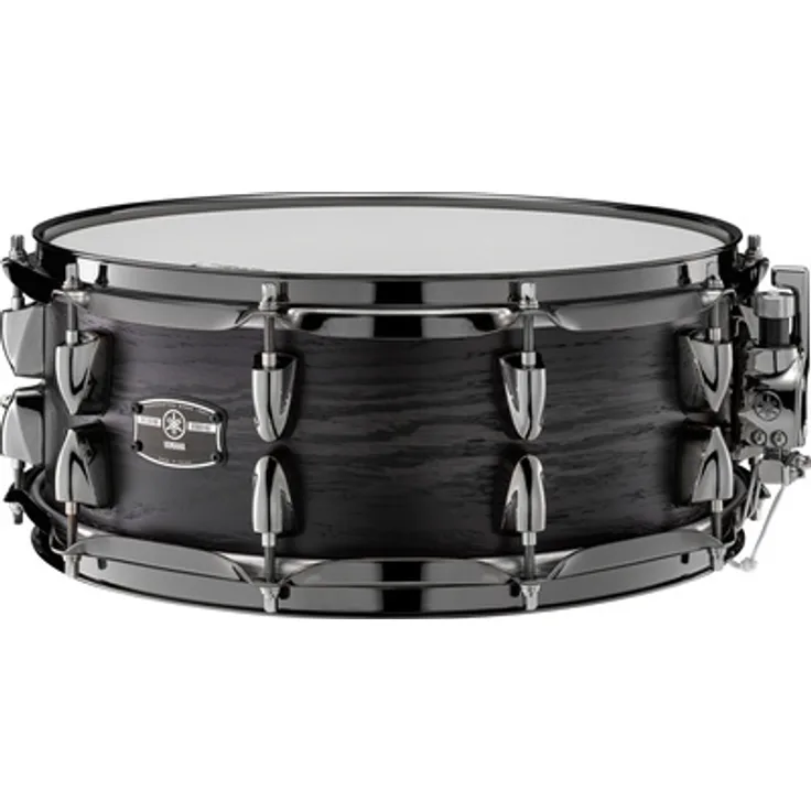 Yamaha 14"x5.5" Live Custom Hybrid Oak UCS Snare Drum, 7-lagiger Kessel in UZU Charcoal Sunburst