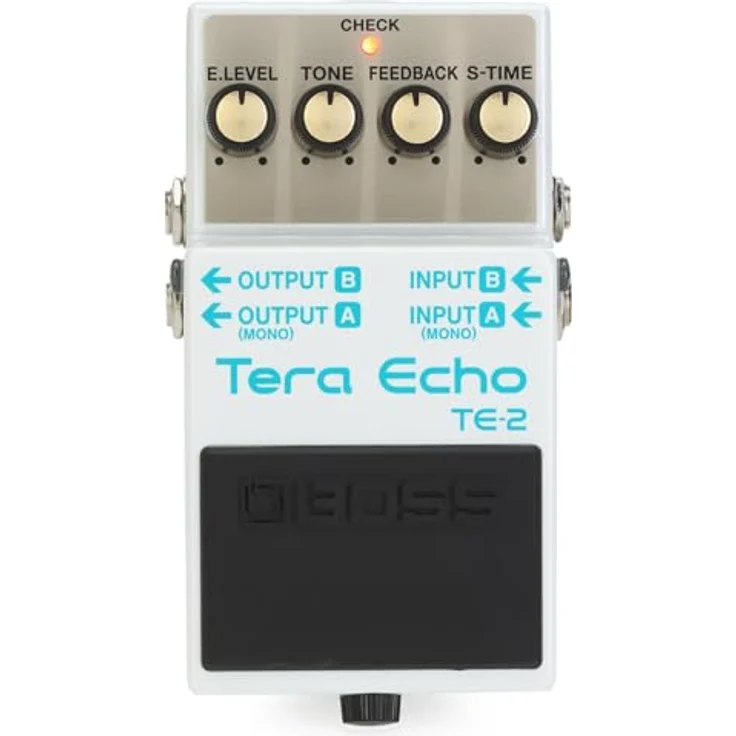 BOSS TE-2 Tera Echo Pedal, Gitarren-Multieffekte mit Multi-Dimensional Processing (MDP) und Freeze-Funktion – Bild 4