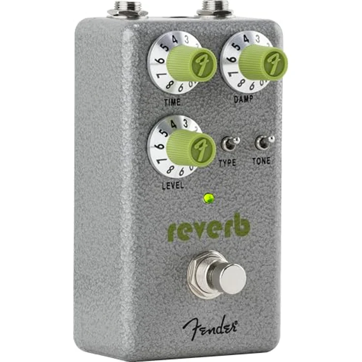 Fender Hammertone Reverb, Effektpedal für E-Gitarre mit True Bypass und mehreren Reglern über effektive Raumklangsteuerung – Bild 1
