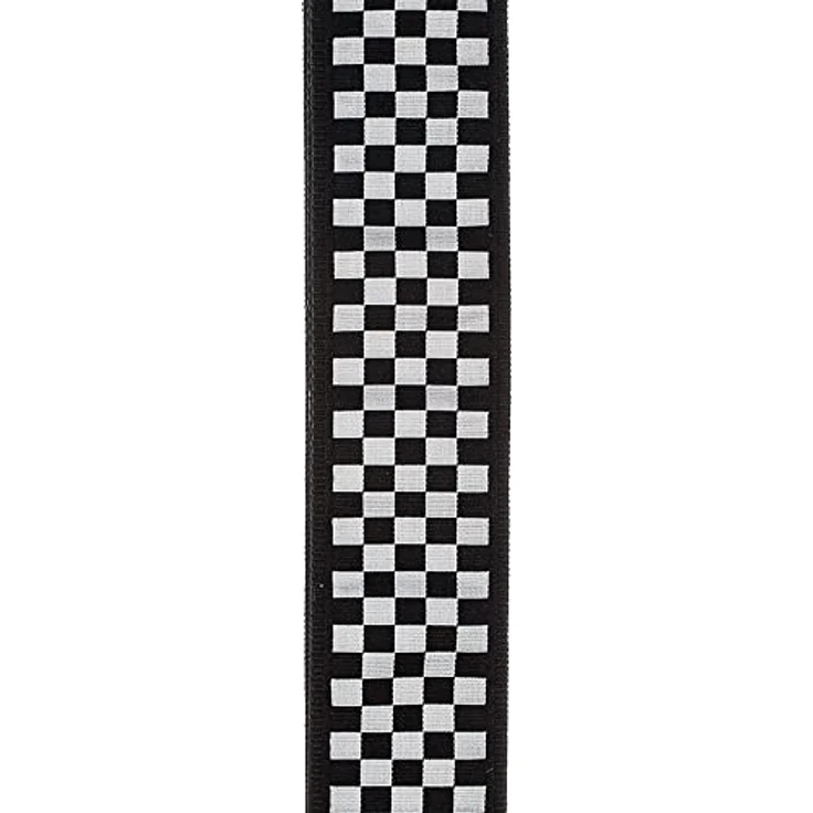 Daddario Gitarrengurt 50C02 Check Mate, verstellbar, Nylon, 5 cm breit, für Gitarre/Bass, Länge 85-145 cm – Bild 2