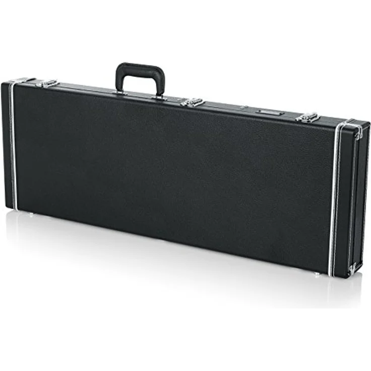 Gator GW - Electric Guitar Case, Koffer für E-Gitarre aus Sperrholz, Kunstleder, schwarz, Innenmaße 105 cm x 32 cm x 9 cm, 3,81 kg – Bild 1