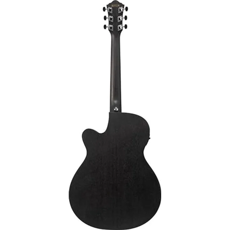Ibanez VC44CE-WK, Grand Concert Westerngitarre mit Cutaway, Wettergeschwärz, Ibanez Tonabnehmer und AEQ-2T Preamp – Bild 3