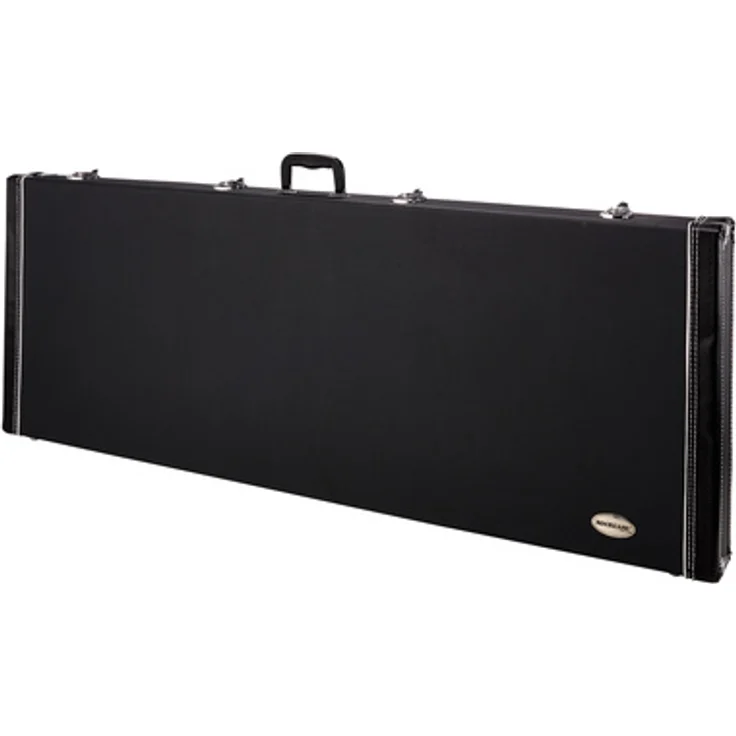 Rockcase RC 10626B Beast Bass Case, stabiles Holzcase mit 5mm Stärke, 2 Schlösser, separates Innenfach, schwarz – Bild 1