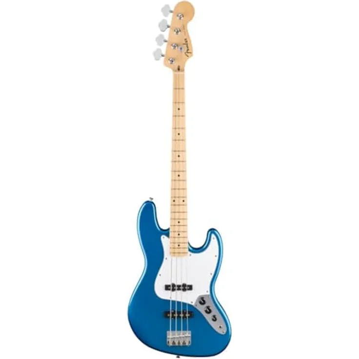 Fender Standard Jazz Bass E-Bassgitarre, Aqua Marine Metallic, 1 Stück