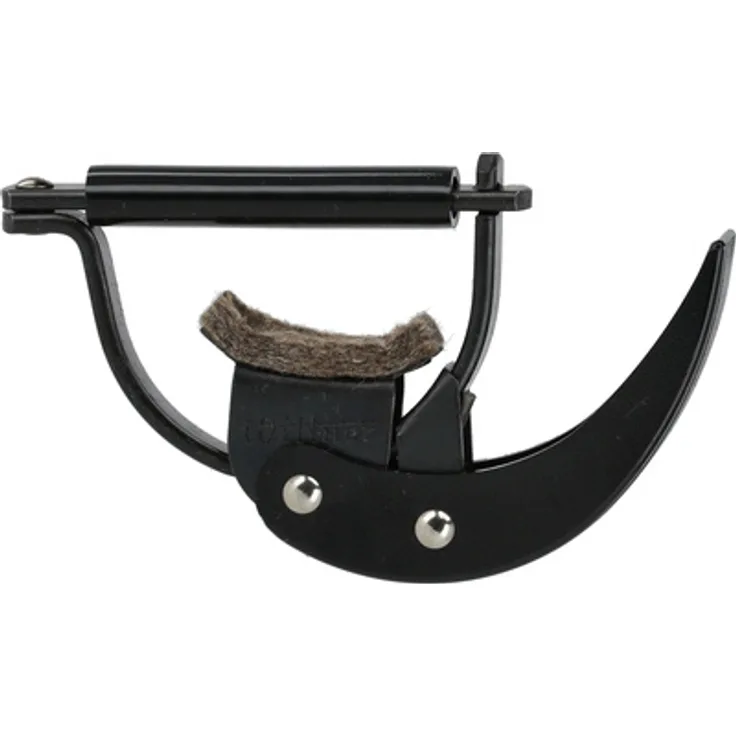Wittner Capodaster 997 Classicguitar, Metallkonstruktion für Konzertgitarren, Schwarz, 84g