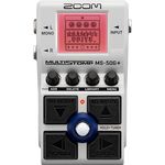 Zoom MS-50G+ MultiStomp Gitarren-Effektpedal mit 100 Effekten, speicherbare Effektketten und robustem Metallgehäuse
