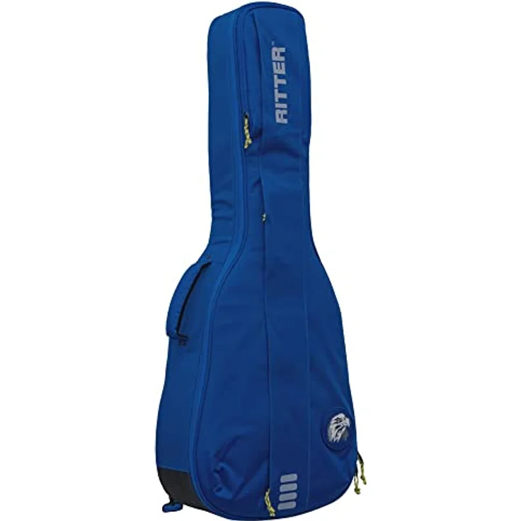 Ritter Bern Classical 4/4 SBL, Gitarrentasche für klassische Gitarre, sapphire blue, 28 mm Polsterung, 3 Zubehörtaschen, abnehmbare Rucksackgurte – Bild 2