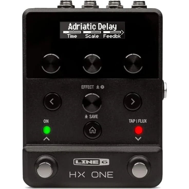 Line6 HX One, Gitarren-Multieffektpedal mit 250+ Effekten, 128 Presets und USB-C Anschluss – Bild 1