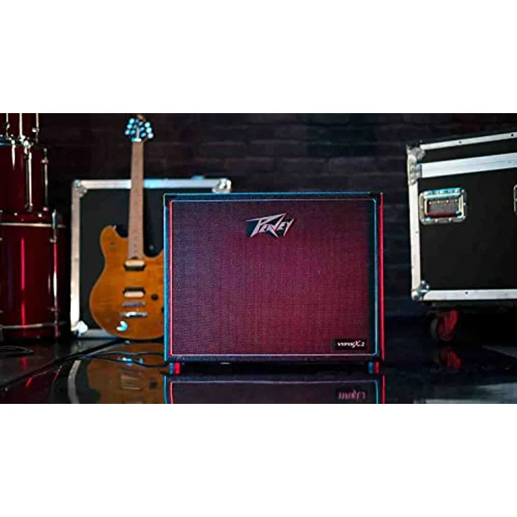 Peavey Vypyr X2, Modelling-Combo für E-Gitarre, Bass und Akustikgitarre, 60 Watt RMS, 12" Lautsprecher, 36 Amp-Modelle, 26 Effekte, Schwarz – Bild 6