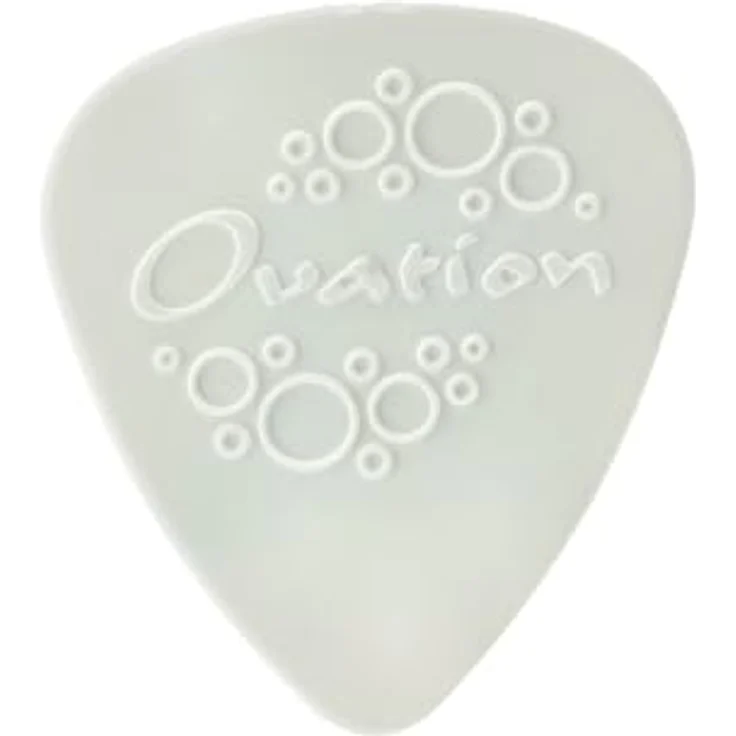 Ovation Diamond Grip Standard 0.38 PW, Plektrum 6+1 Stück, Teardrop Form, griffiges Design, hergestellt in Europa – Bild 2