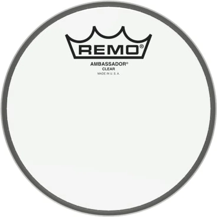 Remo Schlagzeugfell Ambassador Transparent 6", Einlagiges 10-mil Mylar Film mit offenem resonantem Ton und viel Attack – Bild 2