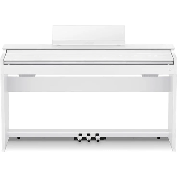 Casio AP-S200 WE, Digitalpiano mit 88 gewichteten Tasten, 19 Sounds, 192-stimmiger Polyphonie, USB-Audio- und Midi-Recording, Farbe: Weiß – Bild 2