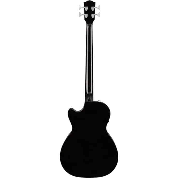 Fender CB-60SCE A-Bass, Akustikbass mit massiver Fichtendecke, Cutaway, Schwarz – Bild 2