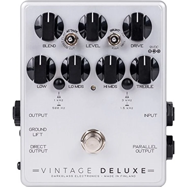 Darkglass Vintage Deluxe v3, Overdrive-Pedal mit 4-Band-EQ und XLR-DI-Ausgang, made in Finland – Bild 1