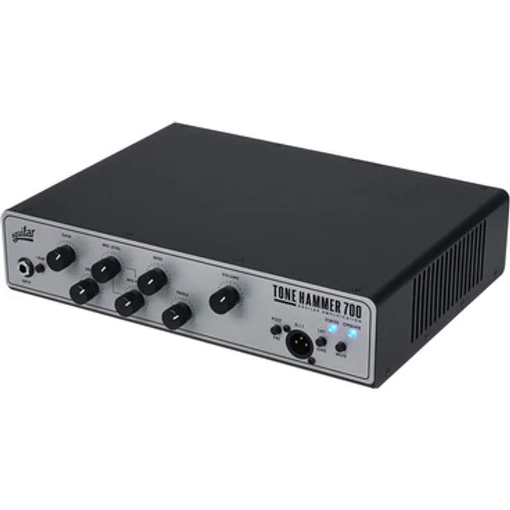 Aguilar Tone Hammer 700 V2, Bass Top Teil mit 700 Watt, Class D Endstufe, 2 D.I./XLR-Ausgänge, USB-C Schnittstelle