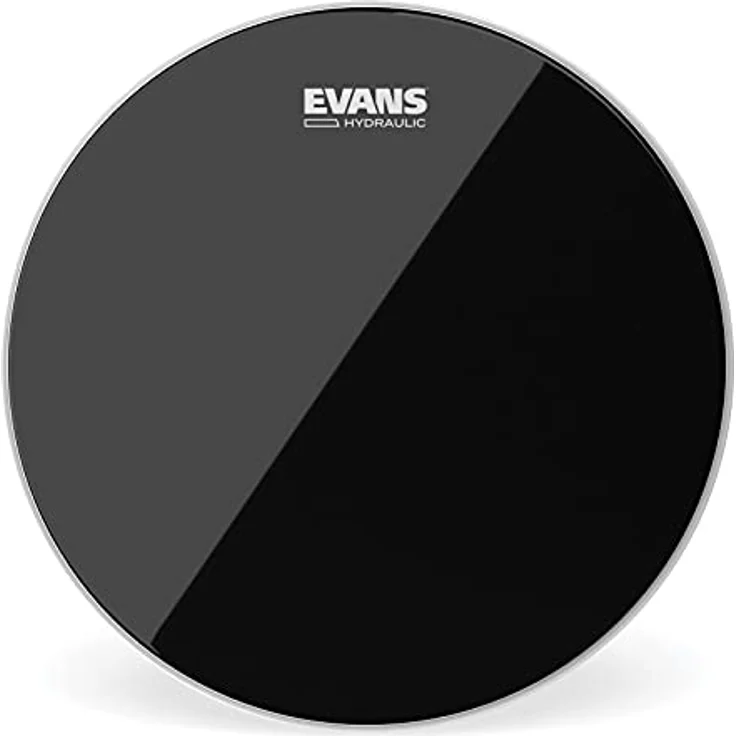 Evans 12" Hydraulic Black Tom, Schlagzeugfell mit Ölfüllung für klassischen Sound ohne unerwünschte Obertöne – Bild 1