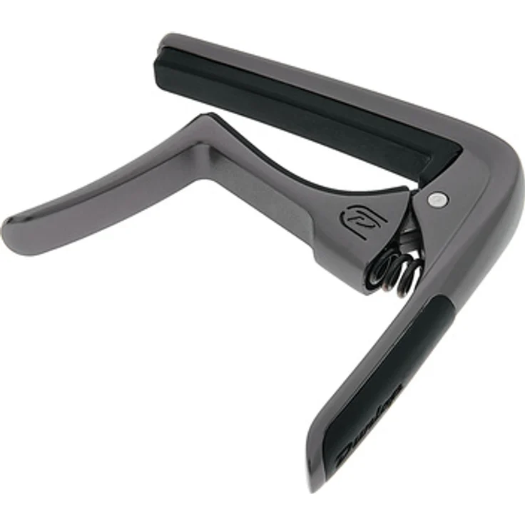 Dunlop Trigger Fly Capo GM, Kapodaster für Akustik- und E-Gitarre, gunmetal mit ergonomischem Griff und speziellem Federmechanismus – Bild 1