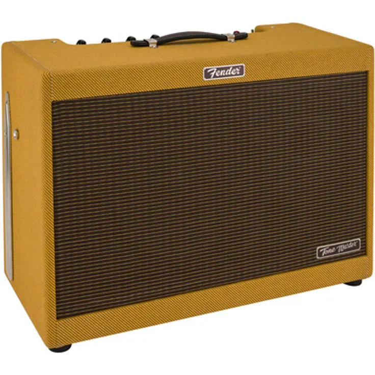 Fender Tone Master FR-12 Tweed, Breitbandlautsprecher mit 1.000-Watt-Endstufe, 12-Zoll-Lautsprecher und 3-Band-Aktiv-EQ, Farbe: Tweed
