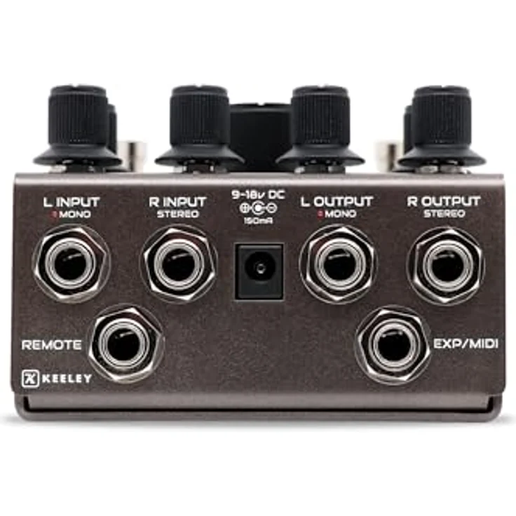 Keeley RK2000 Funk Siren Delay, 12-Bit Digital Delay Pedal mit MIDI-Integration und Freeze-Hold Effekt – Bild 3