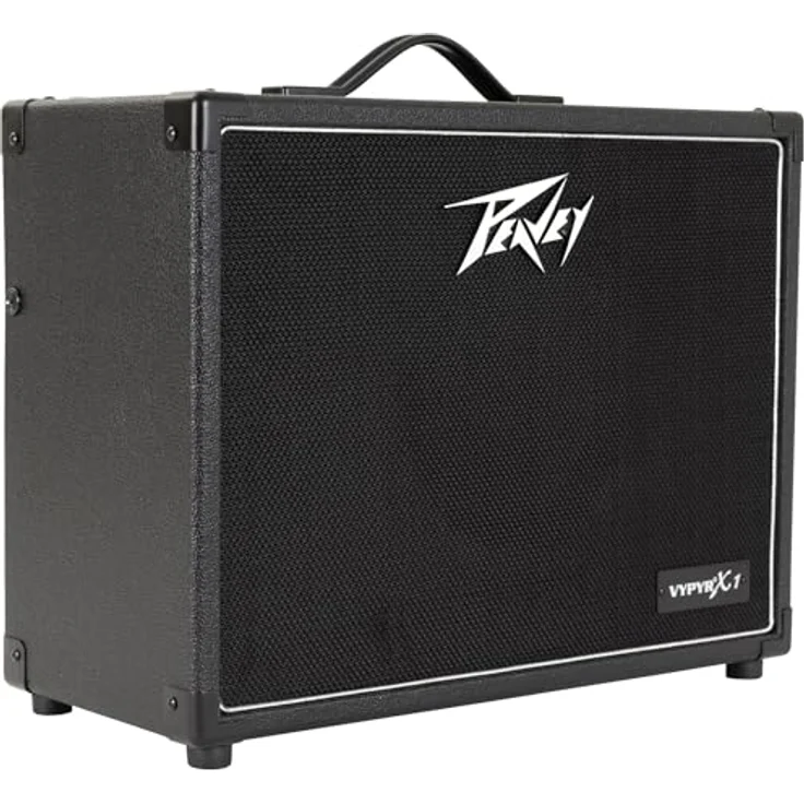 Peavey Vypyr X1, Modelling-Combo für E-Gitarre mit 30 Watt Leistung, schwarzes Gehäuse, 36 Amp-Modelle und 12 Stompbox-Effekte – Bild 2