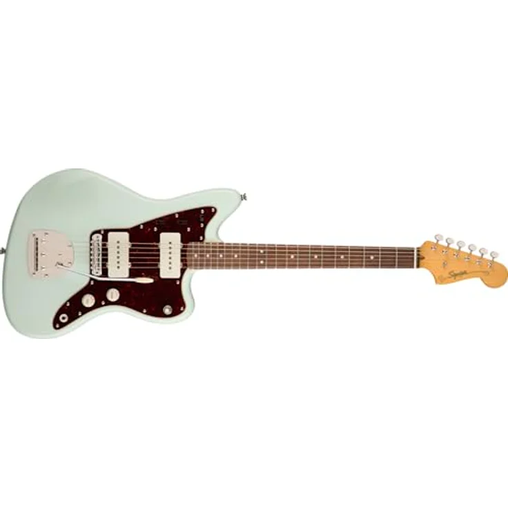 Squier by Fender Classic Vibe 60er Jazzmaster E-Gitarre, Sonic Blue, normale Größe – Bild 1