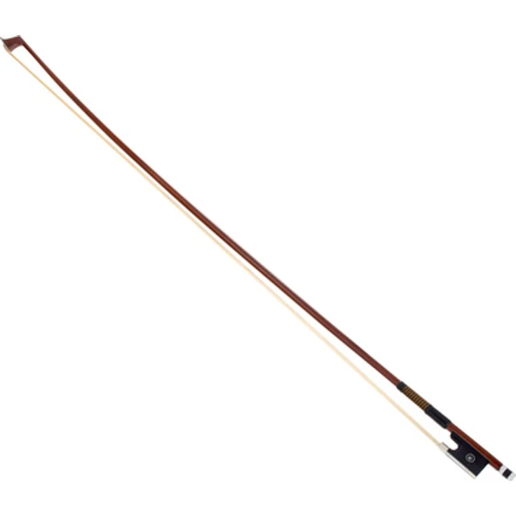 Alfred Stingl by Höfner AS26K-V4/4 Violin Bow, Holzbogen aus Massaranduba mit achteckiger Stange, Ebenholzfrosch und mongolischem Pferdehaar