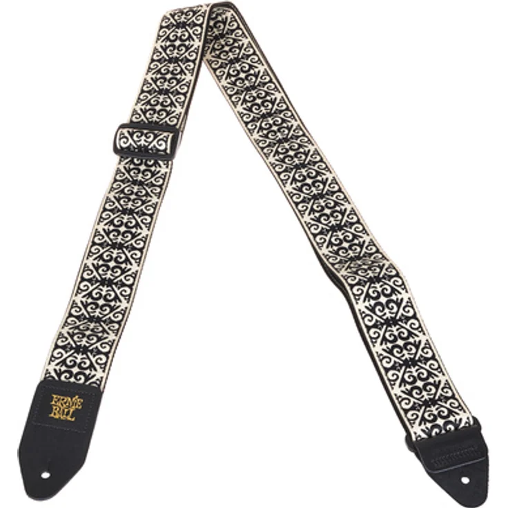 Ernie Ball Montebello Iron Jacquard Strap, Gitarrengurt aus langlebigem Polypropylen, 5 cm breit, extra lange Ausführung 104-182 cm, Farbe: Montebello Iron Jacquard – Bild 1