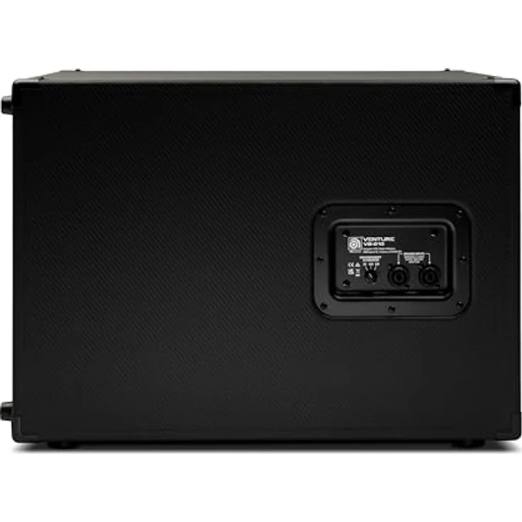 Ampeg Venture VB-210, Lautsprecherbox für Bassgitarre mit 300W RMS, 2 x 10" Neodymium Tieftöner, ultraleicht, Schwarz Carbon Fiber Tolex – Bild 2