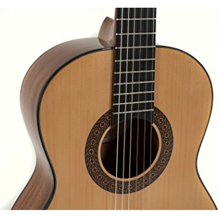 Gewa Pro Arte GC75A, 3/4 Konzertgitarre mit massiver Fichtendecke, Mahagoni Boden und Zargen, Akazie Griffbrett, Hochglanzlackierung, für Kinder 9-11 Jahre – Bild 5