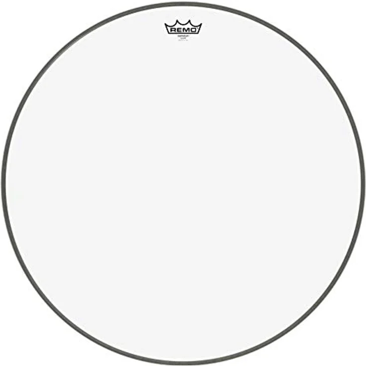 Remo Schlagzeugfell Emperor Transparent Clear Bassdrum 26", transparentes Design – Bild 1