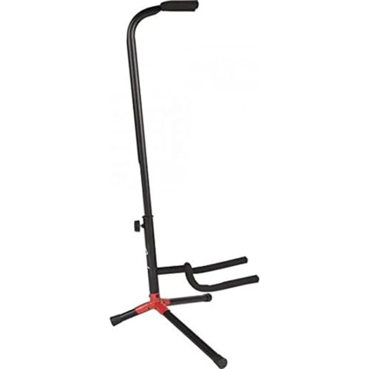 Fender Adjustable Guitar Stand, höhenverstellbarer Gitarrenständer aus Metall, zusammenklappbar für E-Gitarre und E-Bass – Bild 3