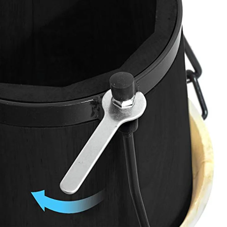 Tiger World Rhythm BON7 Bongos 6"" & 7"" Eiche Bongo Drums, Matt Black mit gepolsterter Gigbag, voll stimmbare Claw-Hooks, ideal für Anfänger – Bild 5