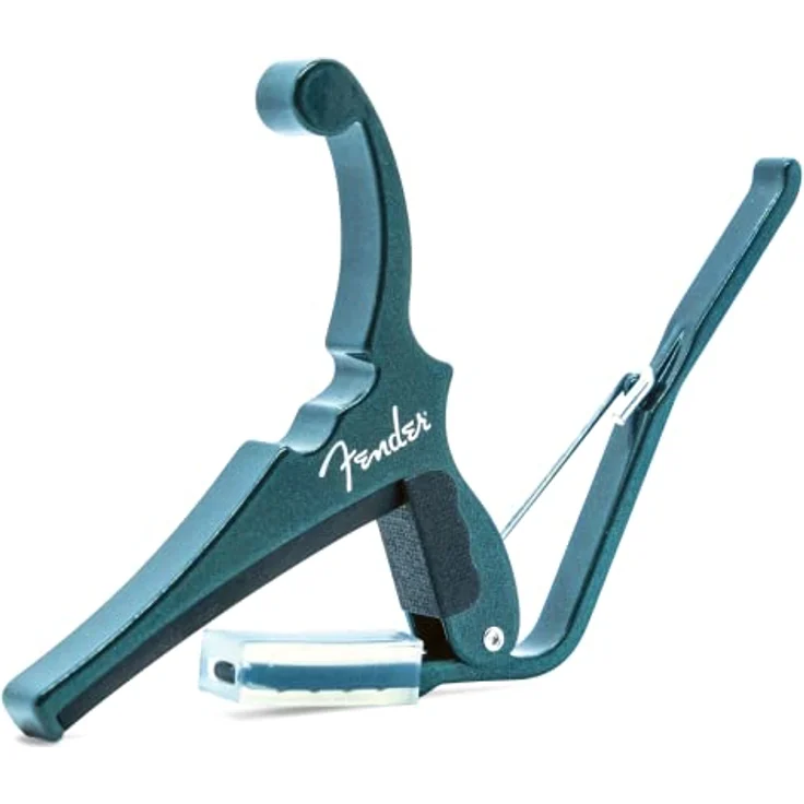 Kyser Fender Quick-Change SHG, Kapodaster in Sherwood Green mit optimalem Anpressdruck für Fender E-Gitarren – Bild 1