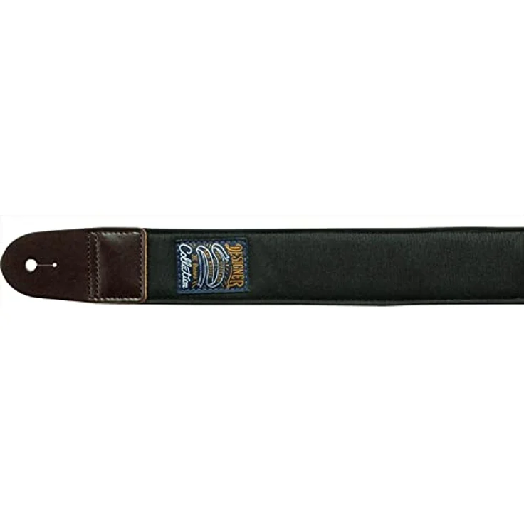 Ibanez DCS50-BK Designer Strap, Gitarrengurt in Schwarz, verstellbar bis 1700 mm, 50 mm breit mit Lederenden – Bild 2