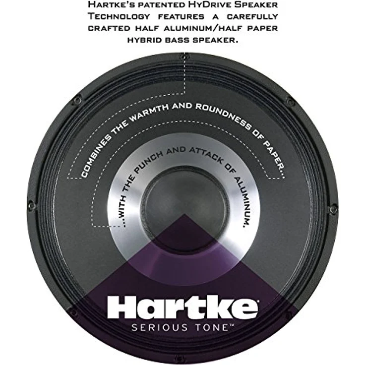 Hartke HD15 Combo, Transistor E-Gitarren-Verstärker mit 15 Watt Leistung und 6,5" Hydrive Lautsprecher – Bild 3