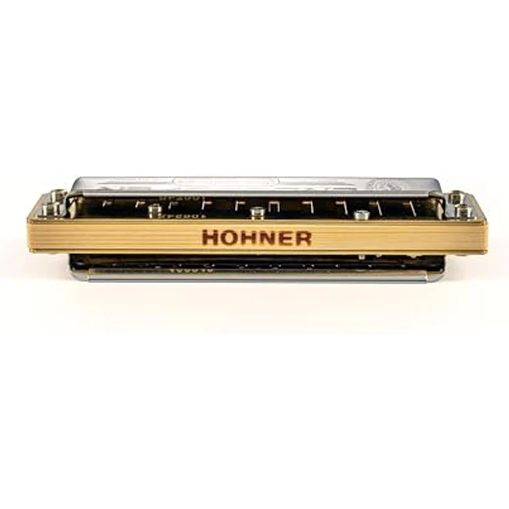 Hohner Marine Band Crossover C, Mundharmonika mit 20 Tönen, schichtverleimtem Bambus Kanzellenkörper und Edelstahl Schalldecken – Bild 3